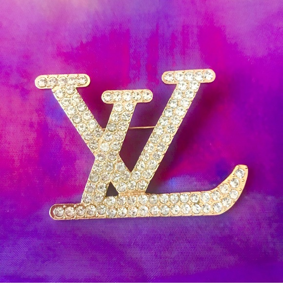 FabulouslyFitted | We Go High Grande Rhinestone Fashion Brooch - Picture 4 of 10